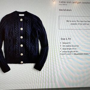 J.Crew Cardigan - NWT - brand new!